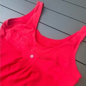 Lululemon Red Tank Top